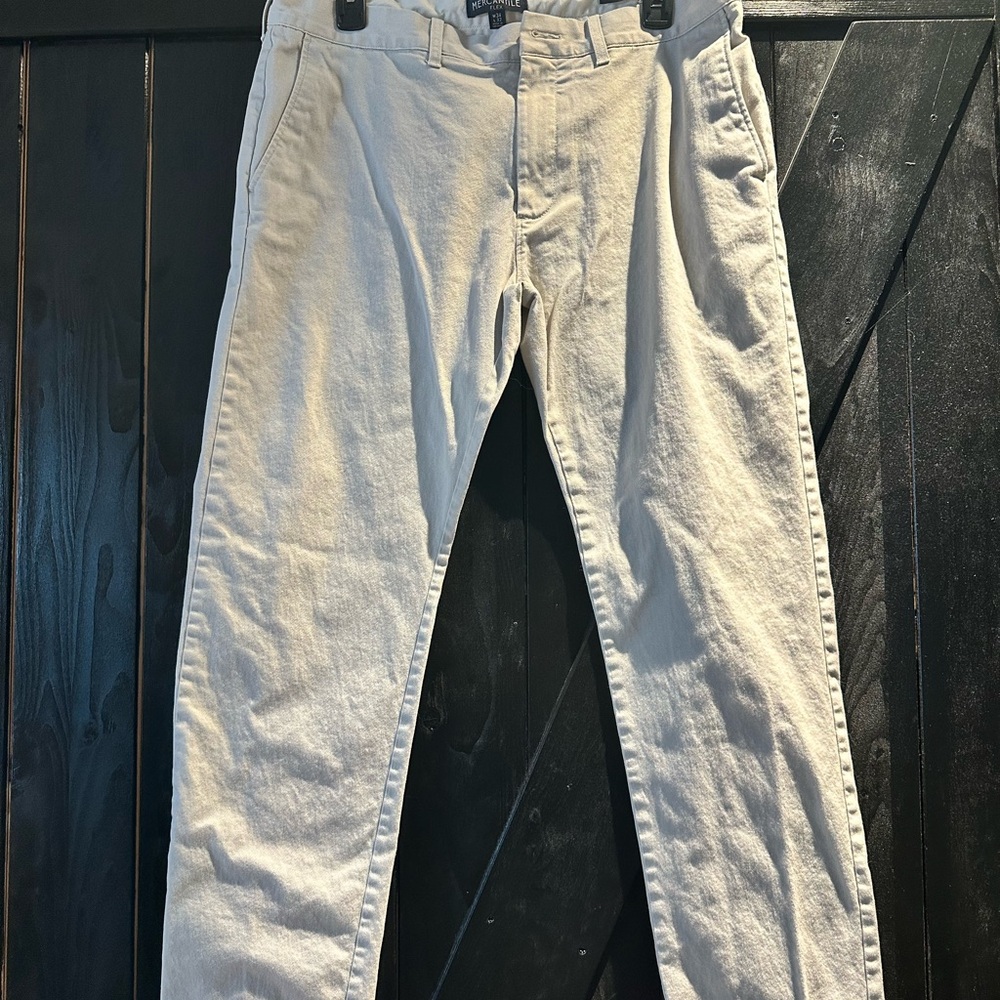 J. Crew Men's Chinos in Light Tan
